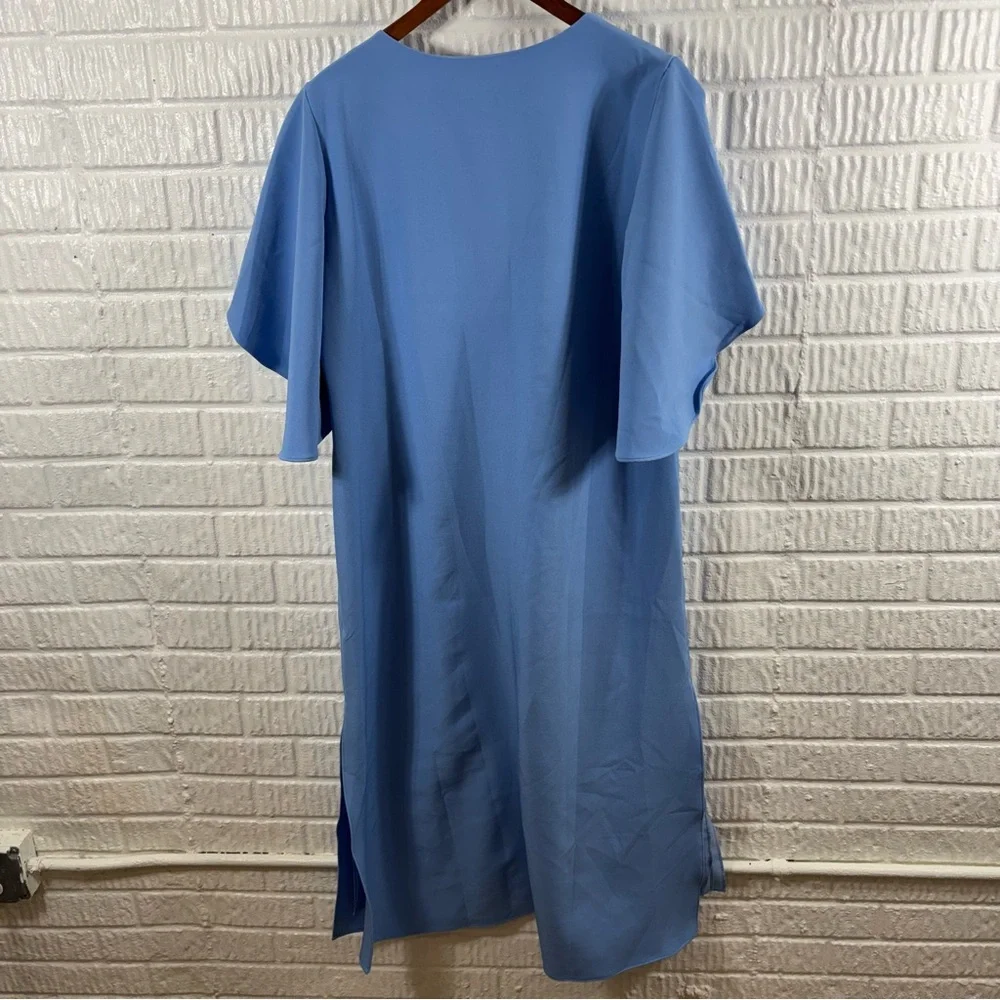 Anna Cate New Meredith Midi Dress Boy Blue NWT Large - Picture 5 of 6